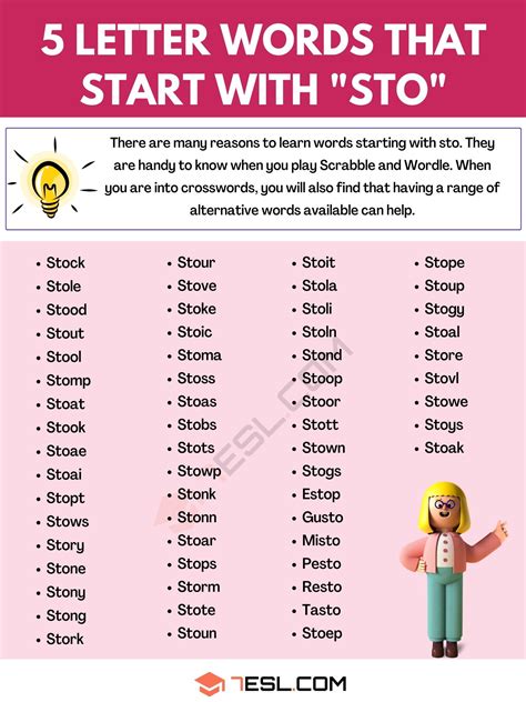 5 letter word that begins with sto|Words that start with sto 